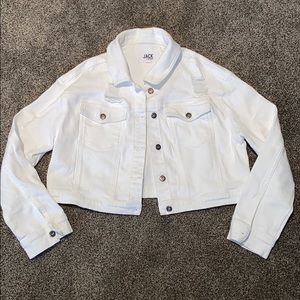 White Denim Jacket